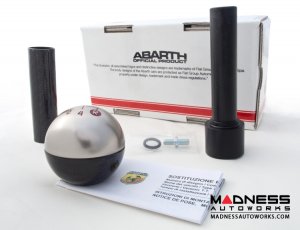 FIAT 500 Gear Shift Knob - Genuine ABARTH - Carbon Fiber